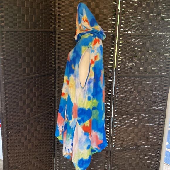 Dalin Hooded Dress Bathing Suit Coverup Plus Size 3X - Picture 6 of 11